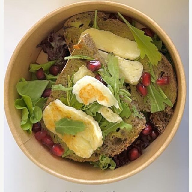 Avo-halloumi
