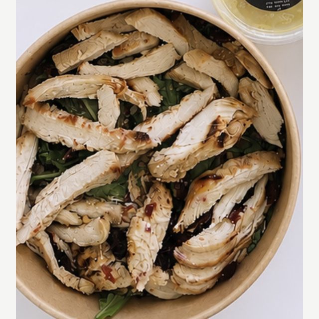 Chicken kale salad